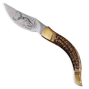 Closable knife handmade in italy by Coltellerie Lepre, Maniago. Stainless steel blades, high quality finishes