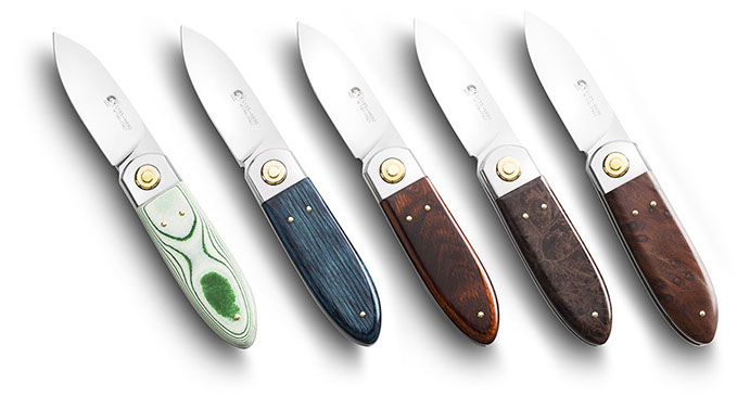 Closable knife handmade in italy by Coltellerie Lepre, Maniago. Stainless steel blades, high quality finishes