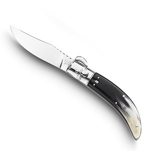 Closable knife handmade in italy by Coltellerie Lepre, Maniago. Stainless steel blades, high quality finishes